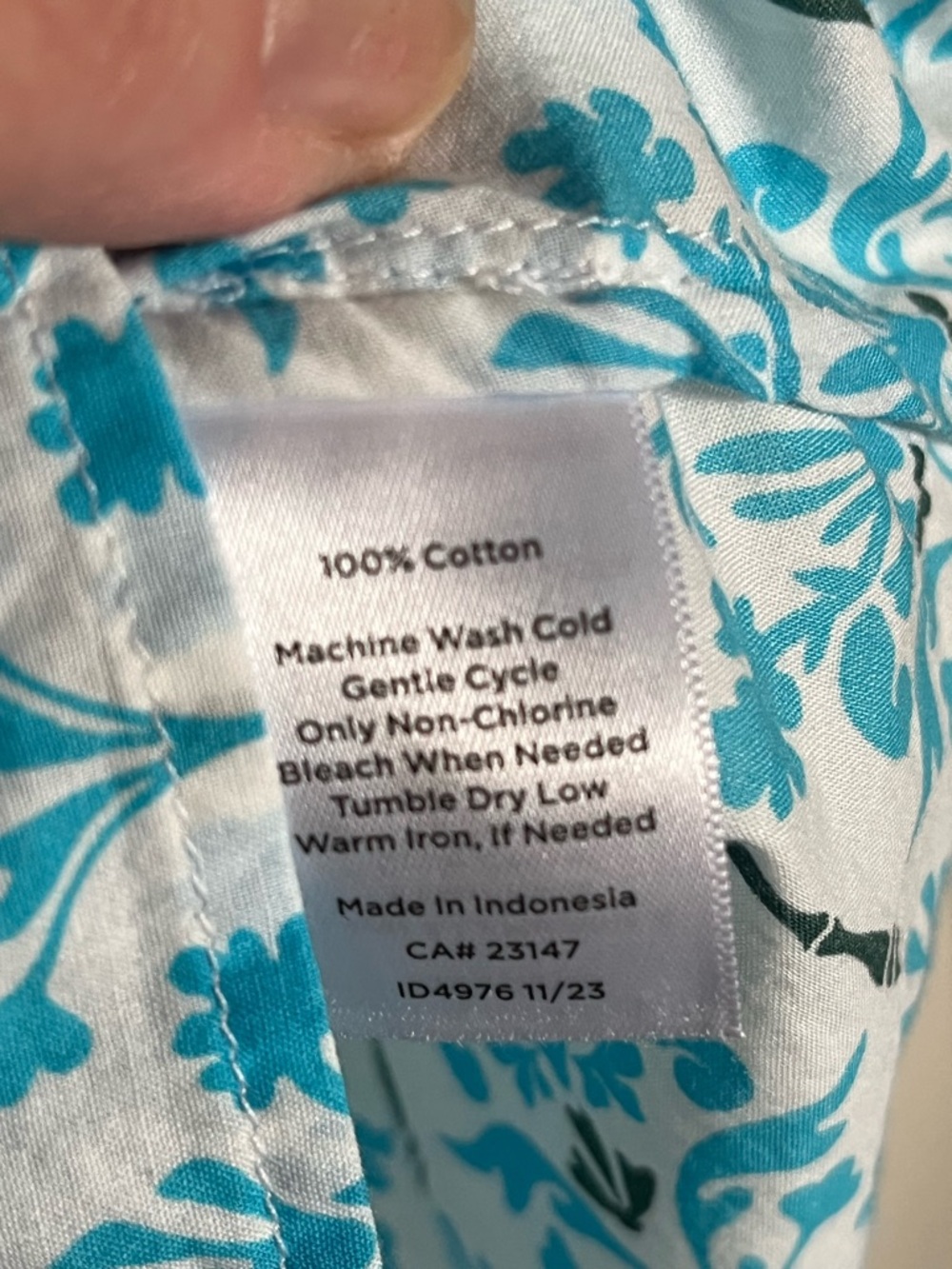 Talbots Cotton Button Down - Picture 5 of 5